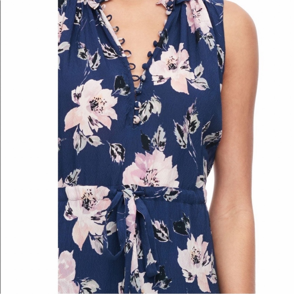 Rebecca Taylor Magnolia Floral Sleeveless Silk Dress Size 10 -As Seen on TV - Picture 3 of 15